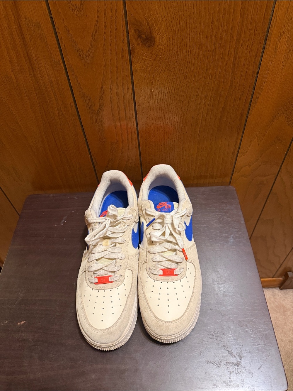 Air Force 1 Knicks colors